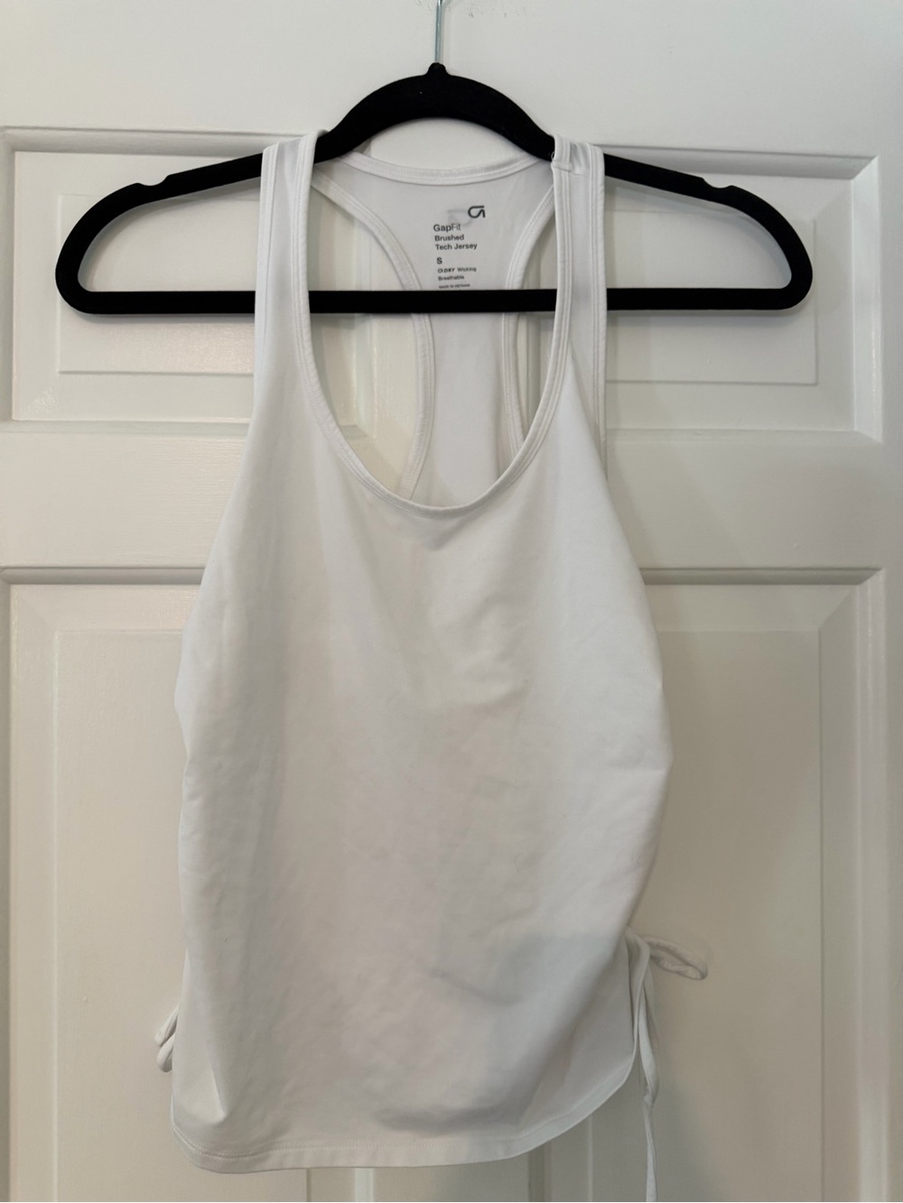 GAP fit White Racerback Tank Top